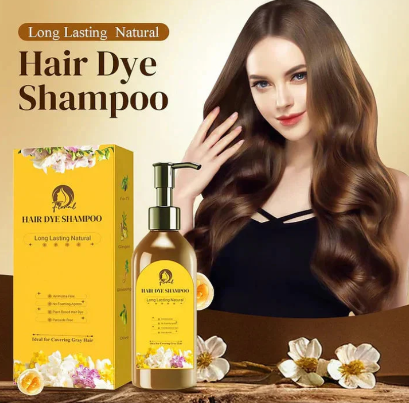 ✨Japanese Long Lasting Natural Hair Dye Shampoo ( Buy 1 Get 1 Free )