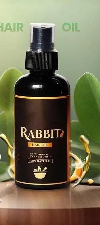 🌿Rabbit Herbal Hair Oil 😍Buy 1 Get 1 Free Today!😍