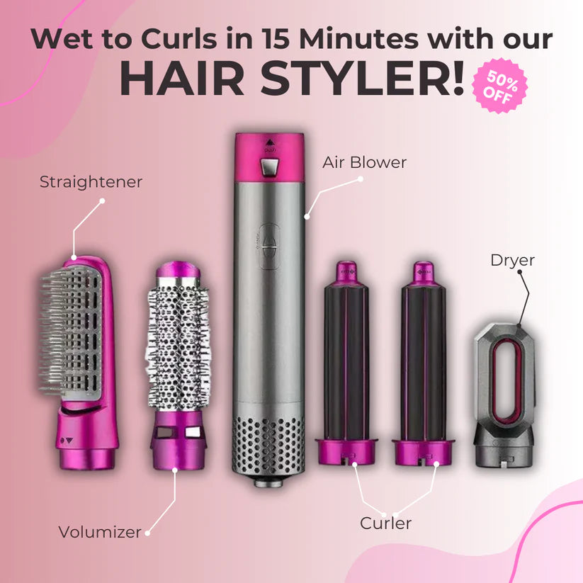 TRUE SHOOP 5-IN-1 HAIR STYLER