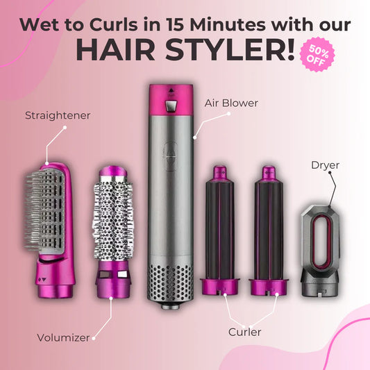 TRUE SHOOP 5-IN-1 HAIR STYLER