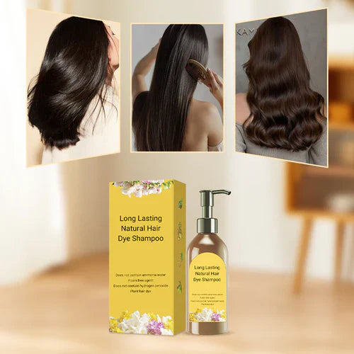 ✨Japanese Long Lasting Natural Hair Dye Shampoo ( Buy 1 Get 1 Free )