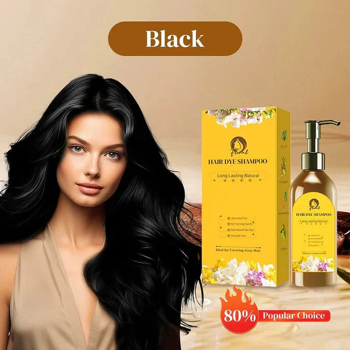 ✨Japanese Long Lasting Natural Hair Dye Shampoo ( Buy 1 Get 1 Free )