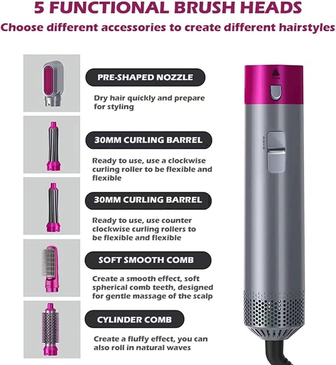 TRUE SHOOP 5-IN-1 HAIR STYLER